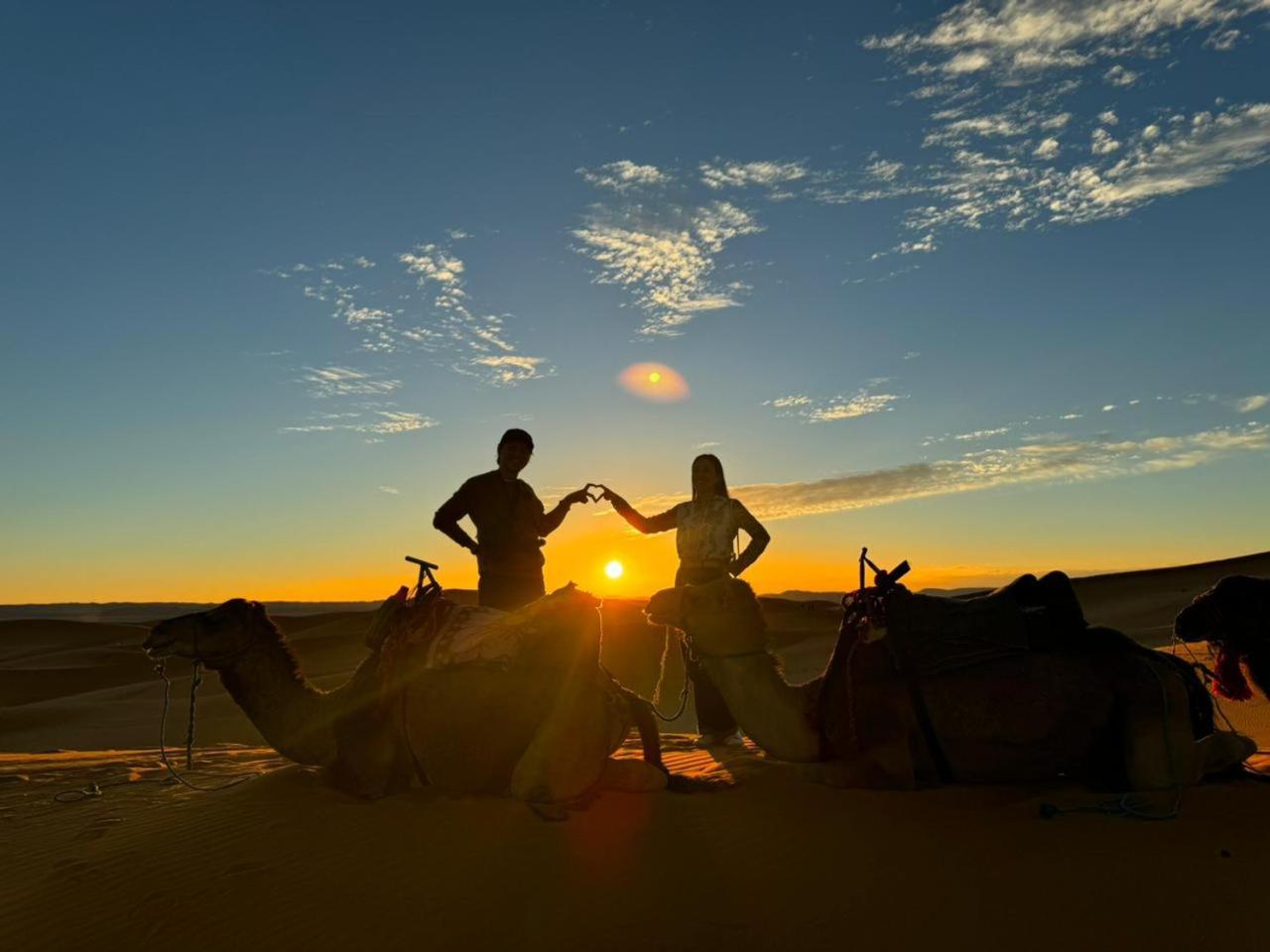 Abdo Luxury Camp With Heating Hotel Merzouga Exterior photo